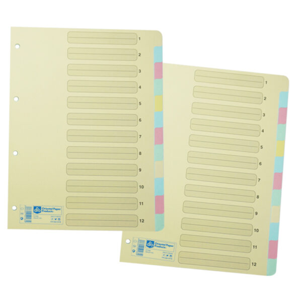 Carton Separators 80 gsm 12 Parts 23 x 29.5 cm (pack of 6)
