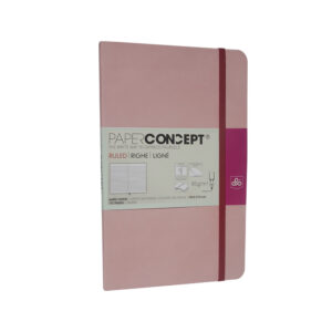 Paperconcept Executive Notebook PU Pastel Hard cover line 13x21 cm (pack of 1)