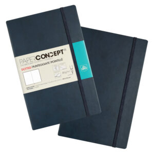 Paperconcept Executive Notebook PU Hard cover dotted 13x21 cm (pack of 1)