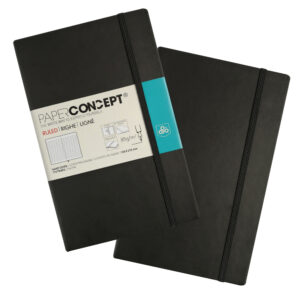 Paperconcept Executive Notebook PU Hard cover lined 13x21 cm (pack of 1)