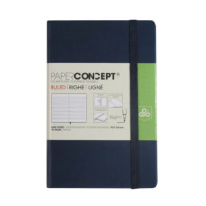 Paperconcept Executive Notebook PU Hard cover lined 9x14 cm (pack of 1)