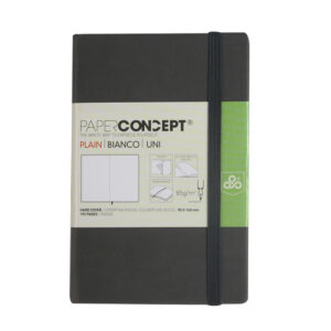 Paperconcept Executive Notebook PU Hard cover plain 9x14 cm (pack of 1)