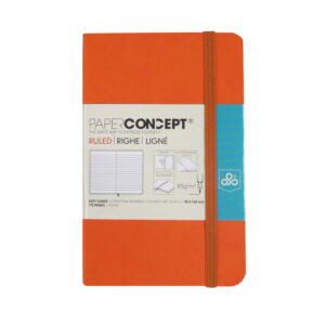 Paperconcept Executive Notebook PU Soft cover lined 9x14 cm (pack of 1)