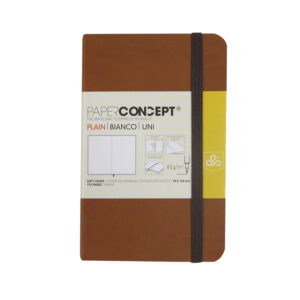Paperconcept Executive Notebook PU Soft cover plain 9x14 cm (pack of 1)