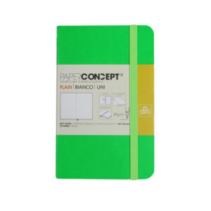 Paperconcept Executive Notebook PU Fluo Soft cover plain 9x14 cm (pack of 1)
