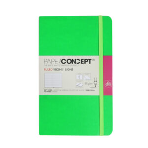 Paperconcept Executive Notebook PU Fluo Soft cover line 13x21 cm (pack of 1)
