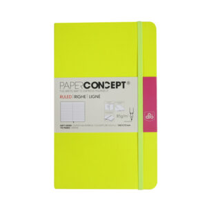 Paperconcept Executive Notebook PU Fluo Soft cover line 13x21 cm (pack of 1)