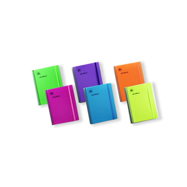 PP FLUO  70 gsm Seyes 72 sheets 14.85 x 21 cm (pack of 3)